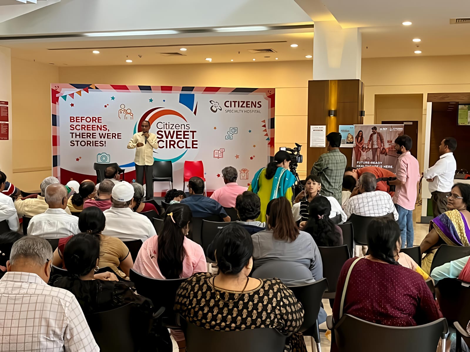 4. The President Dr. Jayanth Kumar speaking about experiences to be shared by Grand parents with their grand children on 2025-11-29.jpeg